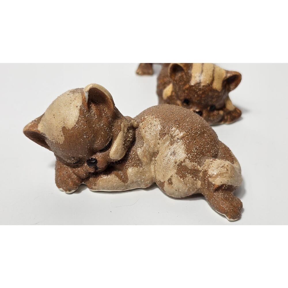 Pair of Shigaraki Ware Cats 1950s